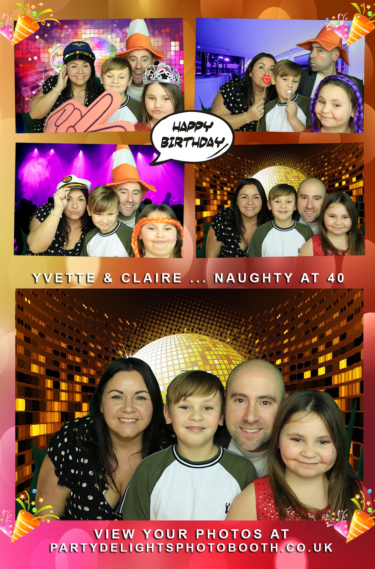 Yvette and Claire’s 40th birthday! - Prints | View more photos from the event at gallery.partydelightsphotobooth.co.uk/u/PartyDelightsPhotoBooth/Yvette-and-Claire’s-40th-birthday-Prints